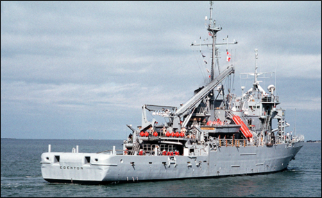 Photo of the USS EDENTON (ATS-1)